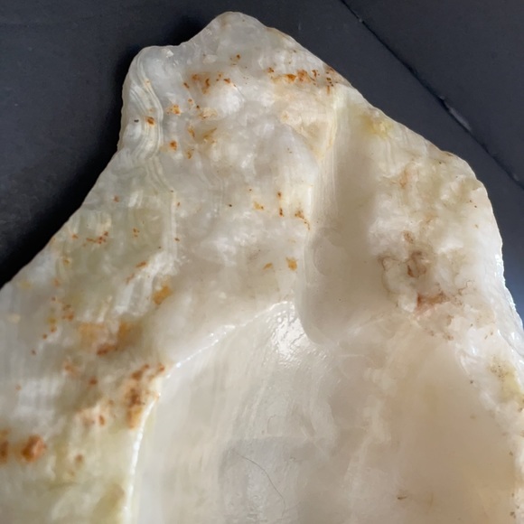 Stone Ashtray Trinket Ring Holder Decorative Barware - Picture 8 of 11